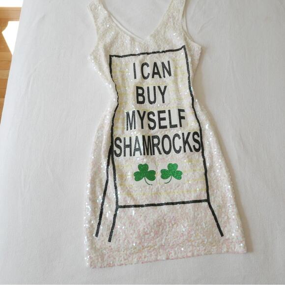 Mel The Clothing Custom Sequins Dress Womens Small - Picture 3 of 8